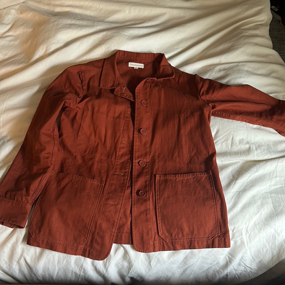 Tradlands Beverly Chore Jacket in Sepia